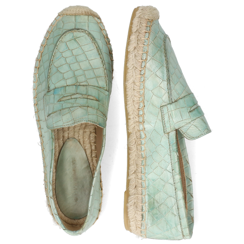 Melvin & Hamilton Damen Espadrilles Bree 2 - Leder Schuhe Mit 2cm Plateau