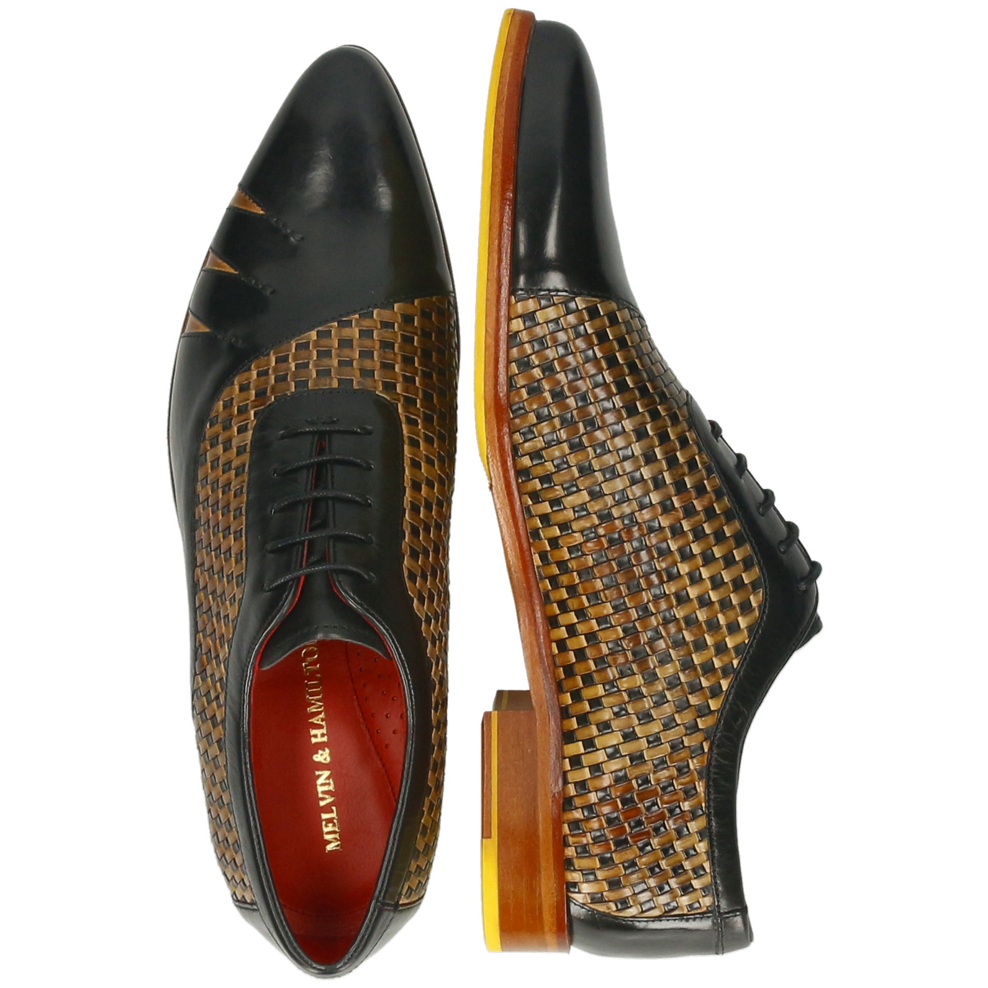 Toni 44 Crust Black Woven Black – Melvin & Hamilton