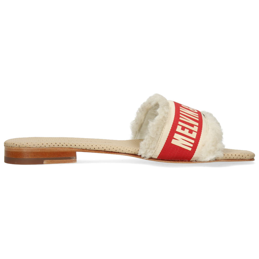 Red ugg slides journeys deals