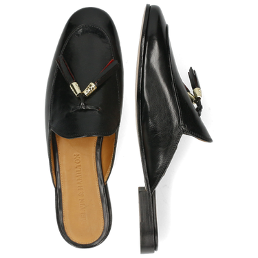 Melvin & Hamilton Femme Scarlett 2 Mules En Cuir - Chaussures Confortables à Enfiler
